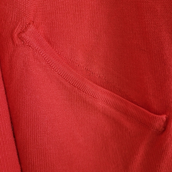 Verve Ami Orang Open Front Cardigan Women XL - Picture 5 of 9